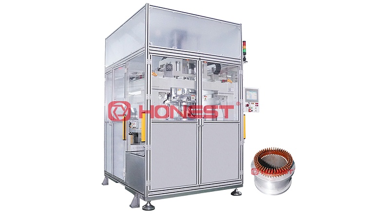 扁線電機(jī)定子免切平扭線機(jī)