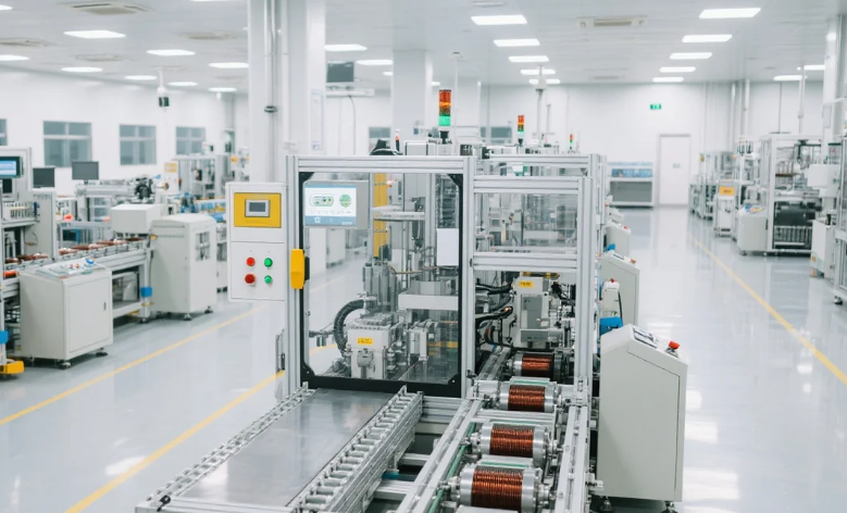 電機自動化生產(chǎn)車間圖