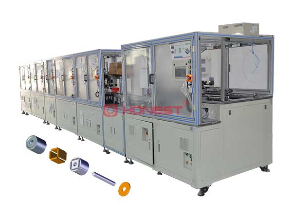 無刷轉子插磁鋼組裝生產(chǎn)線