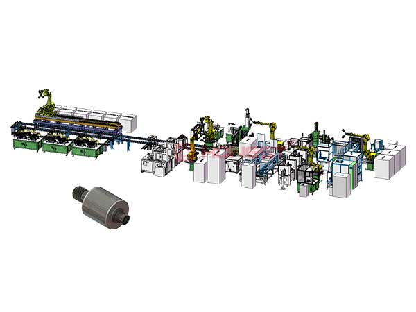 新能源驅(qū)動(dòng)電機(jī)轉(zhuǎn)子生產(chǎn)線