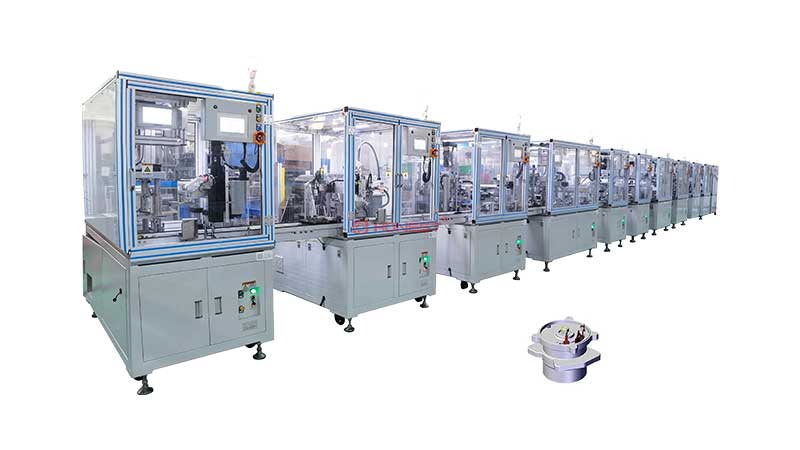 電機裝配線設(shè)備的生產(chǎn)工序