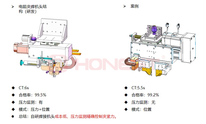 電阻夾焊結(jié)構(gòu)