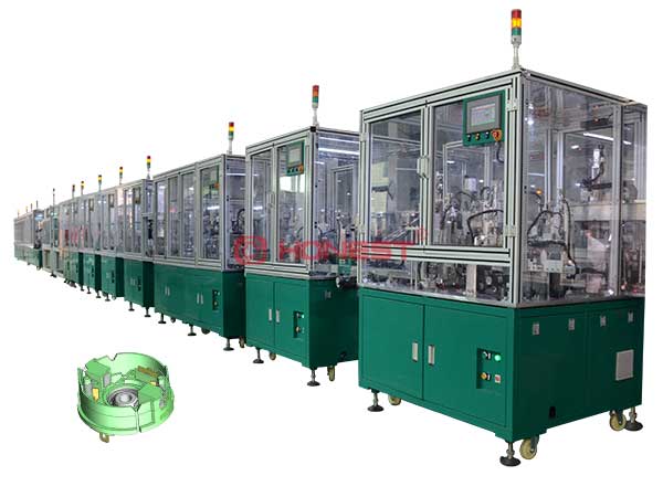 電機(jī)膠蓋全自動(dòng)化生產(chǎn)線