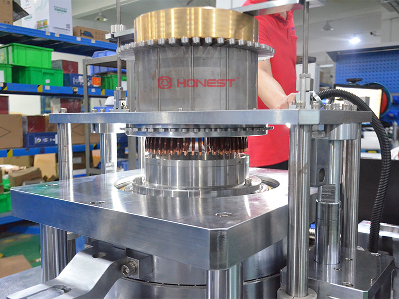 扁線電機X-pin繞組