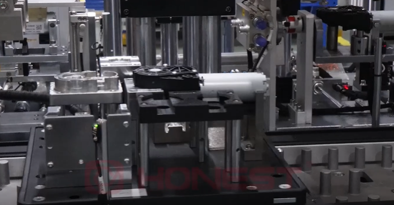 調(diào)角電機裝配