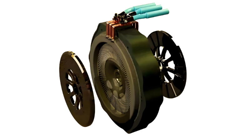 軸向磁通電機——網圖