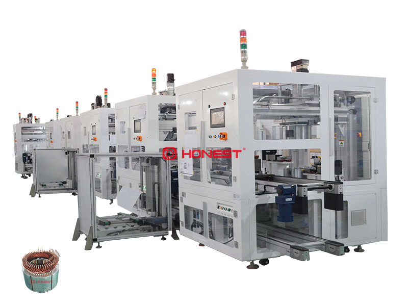 扁線電機生產(chǎn)線