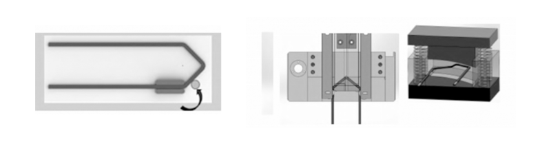 傳統(tǒng)扁銅線2D+3D成型圖