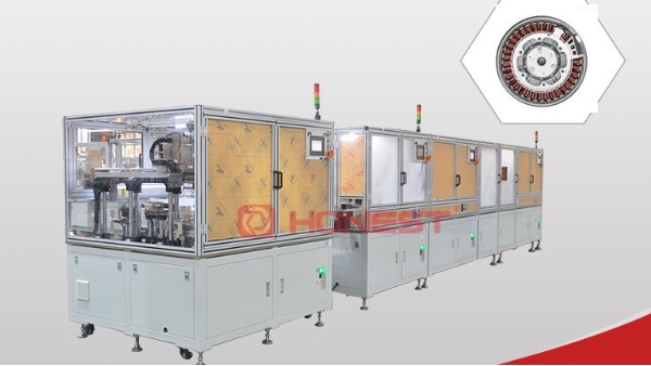 合利士”水泵電機”分塊定子自動化生產(chǎn)線交付投產(chǎn)