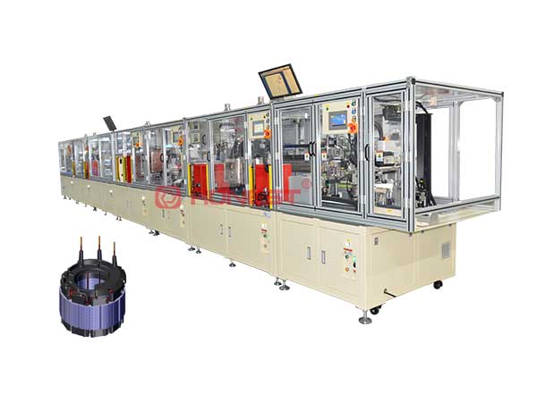 無刷定子自動(dòng)裝配生產(chǎn)線