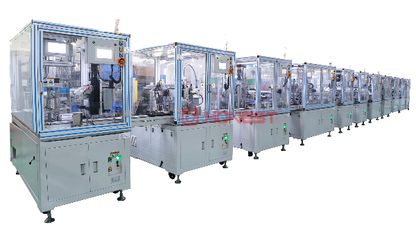 合利士無刷油泵電機全自動化裝配生產(chǎn)線