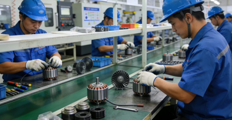 人工裝配-AI生成